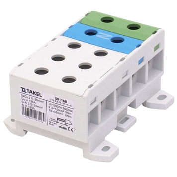 Клема ввідна силова UTB 2.5-35 (3Р+N+Е)