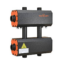 Колектор комбінований сталевою Termojet в шкірі з комплектом кріплень К2ВН.125.(200)