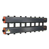 Колектор комбінований сталевою Termojet в шкірі з комплектом кріплень К82ВН.125.(200)