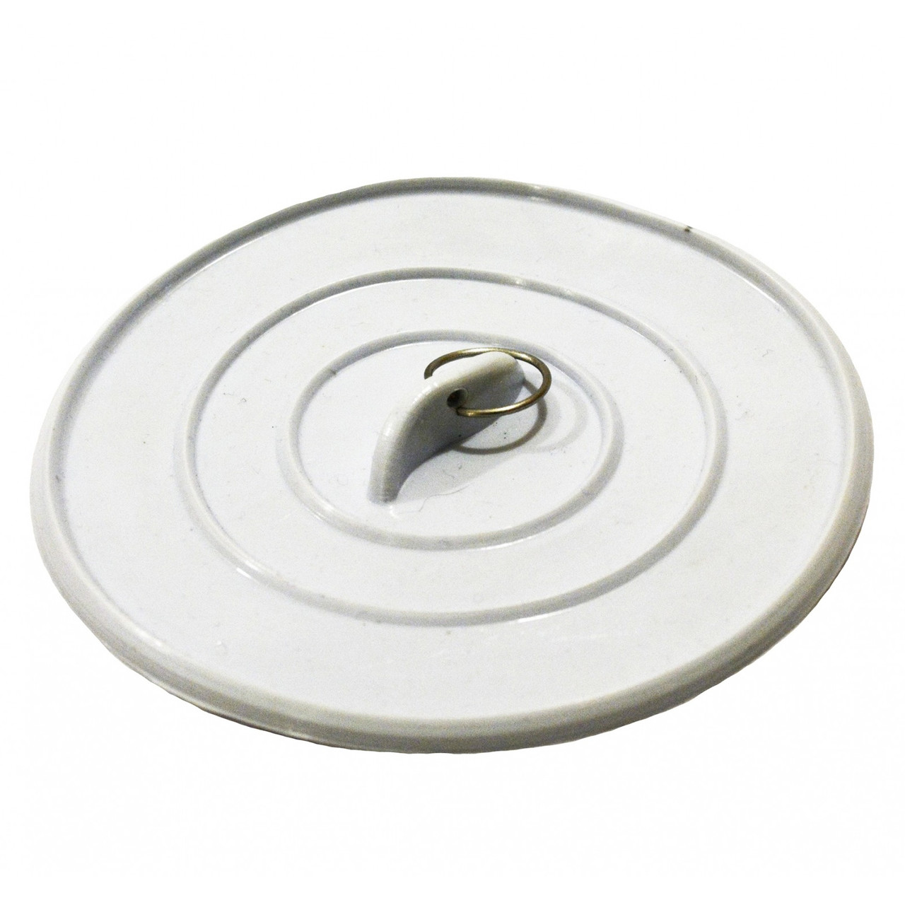 Пробка для сифона універсальна С-58 діаметр 110мм гума біла, фото 1