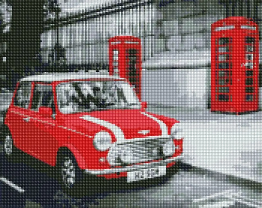 Алмазна мозаїка, Ідейка (AMO7224) Барви Лондона, 40 х 50 см, фото 1