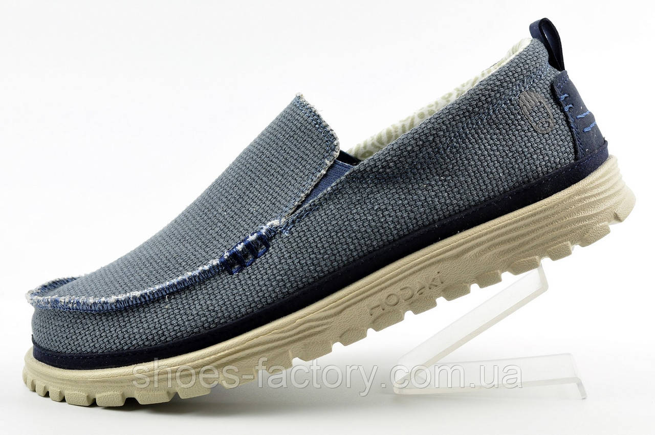 Мокасини текстиль чоловічі Hodaki літо