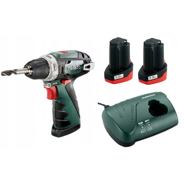 Дриль-шуруповерт акумуляторний Metabo PowerMaxx BS (10.8 В, 2 А*год) (600984000), фото 1