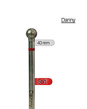 Фреза алмазна DANNY №06 куля з червоною насічкою 040