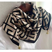 Косинка. Хустка На Голову та Шию із застібкою. Принт