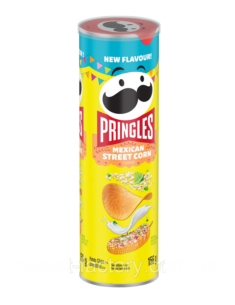 Чіпси Pringles Mexican Street Corn 156g, фото 1