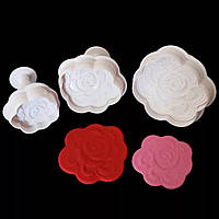 Плунжер Троянда 3 шт (кнопка)