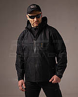 Куртка Ветровка Патрол водонепроникна для Поліції з Липучками на сітці