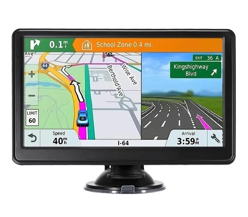 Автомобільний GPS навігатор 715MT 7'' мультитач 256Mb 8Gb, фото 1