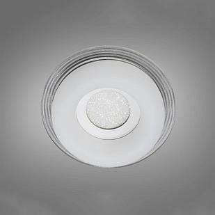Настінно-стельовий LED світильник 37 Вт колір каркасу білий D-5708WH