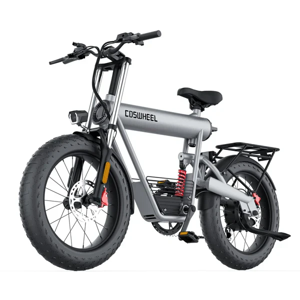 Електрофетбайк COSWHEEL T20 EBIKE 1500W-48V-20Ah 18650 Li-ion Battery шини 20"/20" купити дешево в Україні