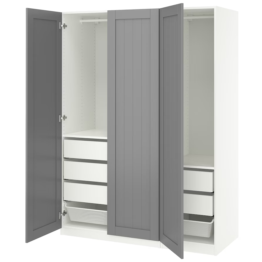 Шафа PAX 150x60x201 см IKEA 695.638.13