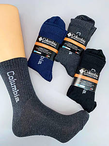 Чоловічі демісезонні шкарпетки Columbia 41-45 взуття 12 пар/уп