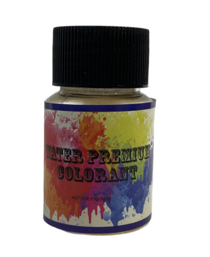 Насичений барвник для води Water Colourant - Gold з блискітками