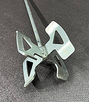 Миксер насадка Венчик для перфоратора Стальной SDS-plus / Ø125 мм