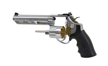 Страйкбольний револьвер HG-133C Revolver (Green Gas Powered) [HFC] (для страйкбола), фото 6