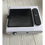 Витяжка для манікюру з НЕРА фільтром BUCOS CYCLONE V1 на 100w Біла, фото 6