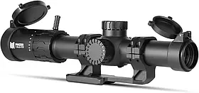 Приціл оптичний Monstrum Panzer 1-10x24 First Focal Plane LPVO Scope, Колір: Black