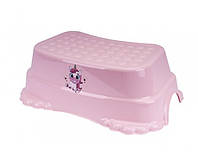 Підставка ТехноК сходинка дитяча рожева