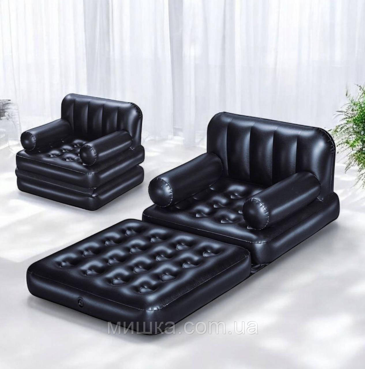 Надувне крісло-трансформер 191*97*64 см, Double 5-In-1 BESTWAY 75114