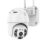 Вулична поворотна 4G IP-камера Y8 з SIM-карткою, 360°, 2.0MP, датчик руху, нічне бачення, фото 4