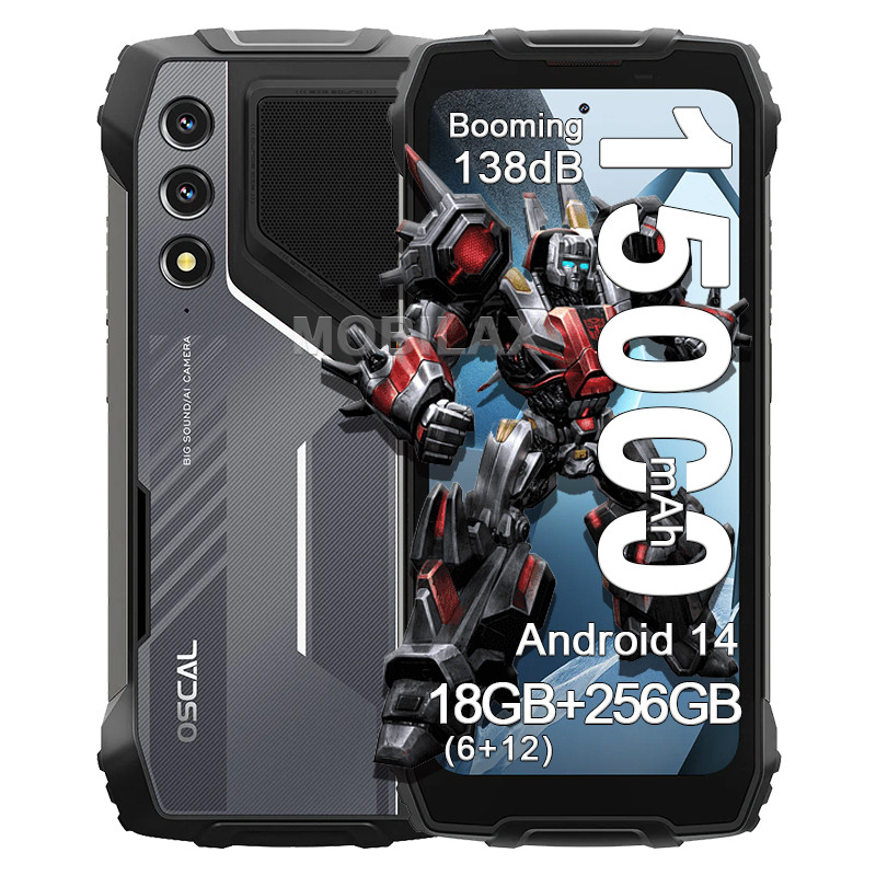 Телефон Blackview Oscal Pilot 1 6Gb/256Gb 15000mAh батарея протиударний