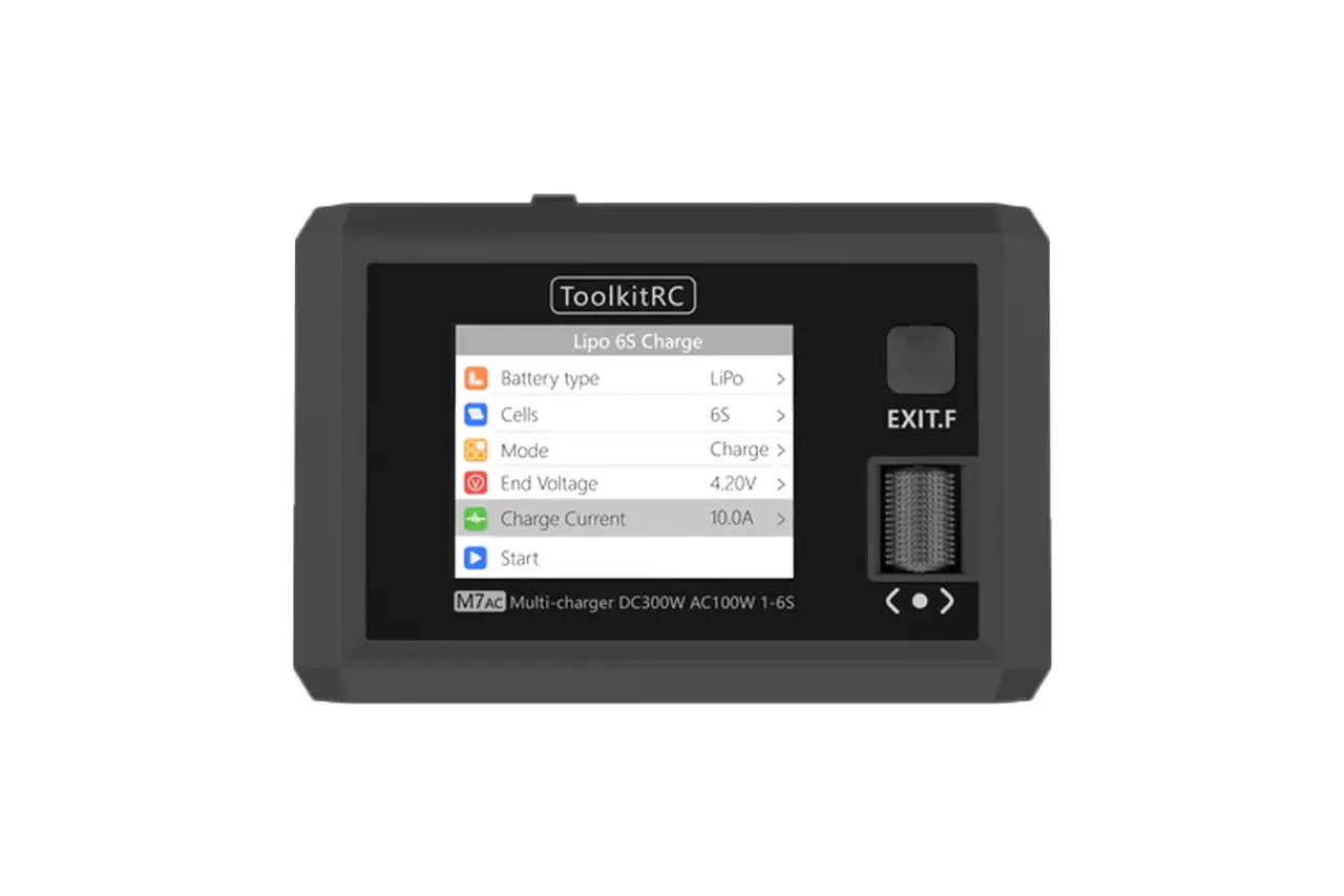 Зарядний пристрій ToolkitRC M7AC 100W
