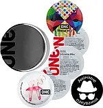 Презервативи One Pleasure Plus з повітряною ребристою капсулою 5 шт у кейсі, фото 2