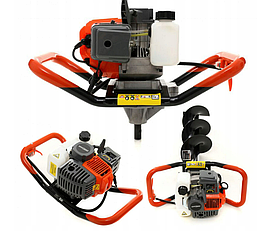 Мотобур бензиновий Kraft&Dele KD5240 (без бурової насадки)