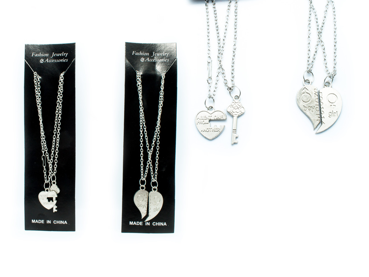 Кулони на шию розбите серце для закоханих