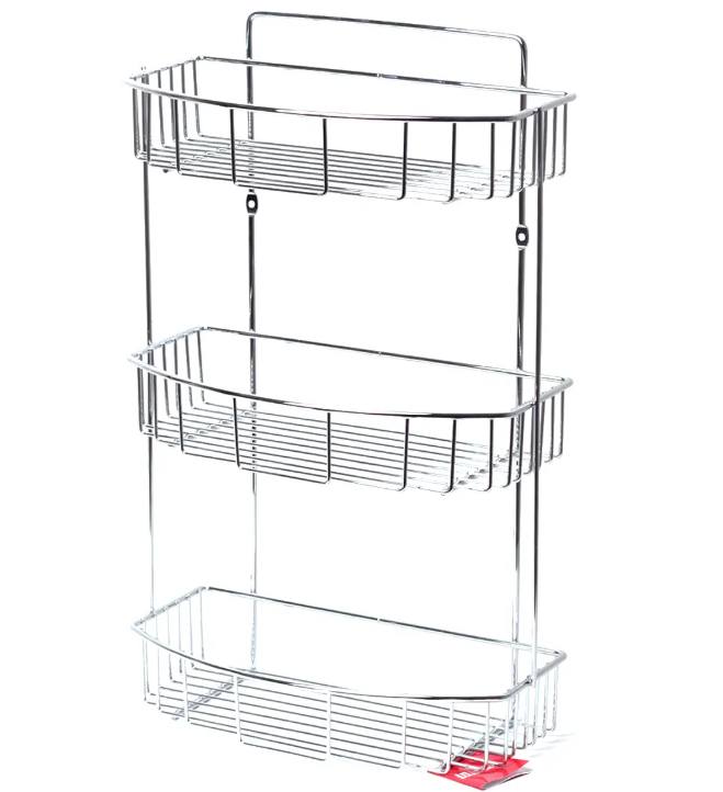 Полиця для ванної напівовальна 48х30х14 см Besser KM-0282E, фото 1