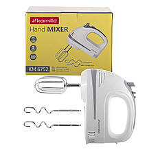 Міксер ручний Kamille KM-6752 300 Вт білий