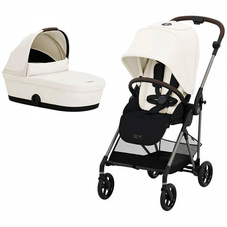 Коляска Cybex Melio 2 в 1 Canvas White, фото 1