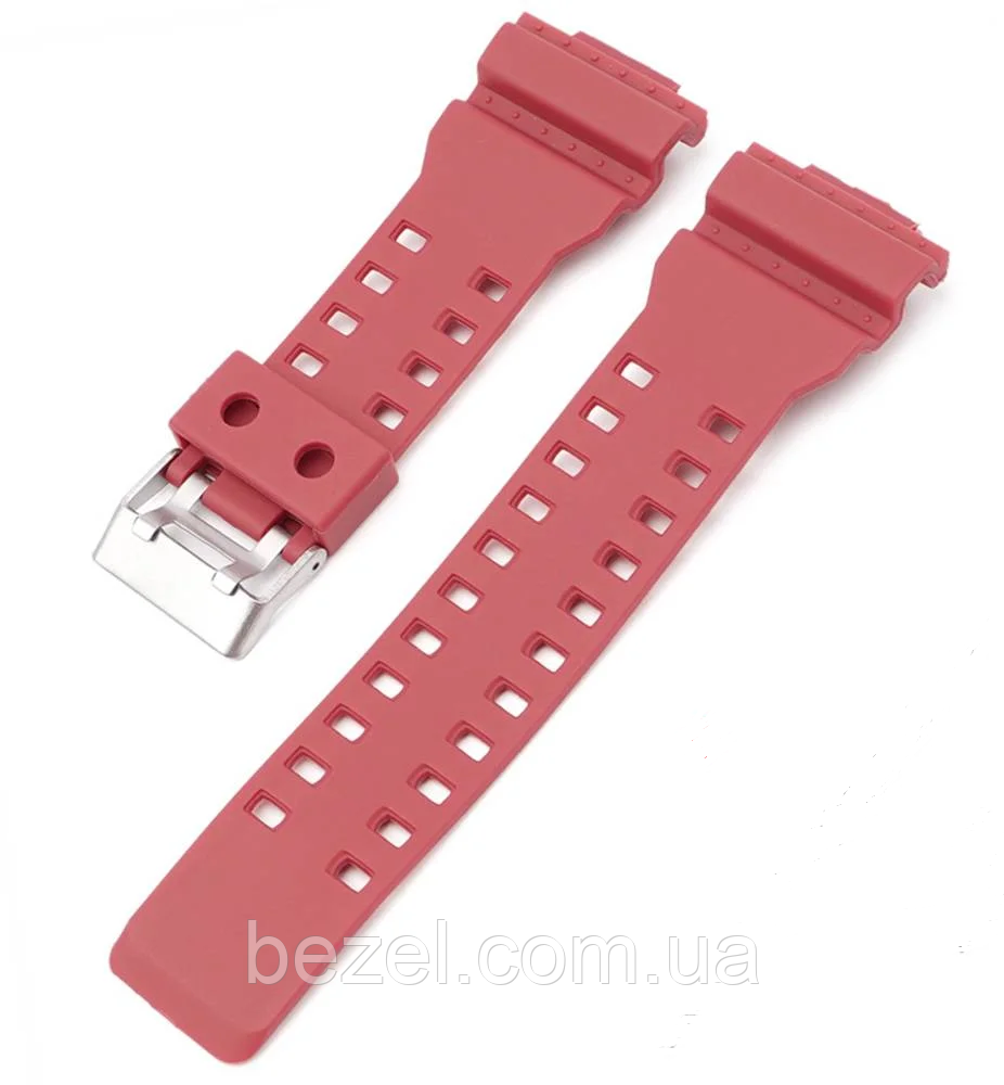Ремінець для годинника CASIO GA-100, GA-110, GA-200, GD-100, G-8900, GA-100C, GAC-100, GR-8900A, GA-110MB, GA-120-1, фото 1