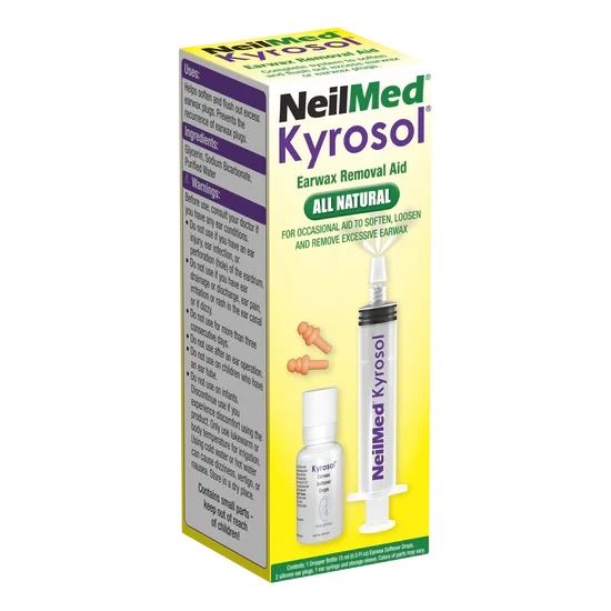 Набір для видалення вушної сірки NeilMed Squip Kyrosol