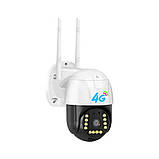 Зовнішня 4G IP-камера відеоспостереження C15X-H-4G, 1080P, 4x Zoom, захист IP66, V380 Pro, 4MP, фото 4