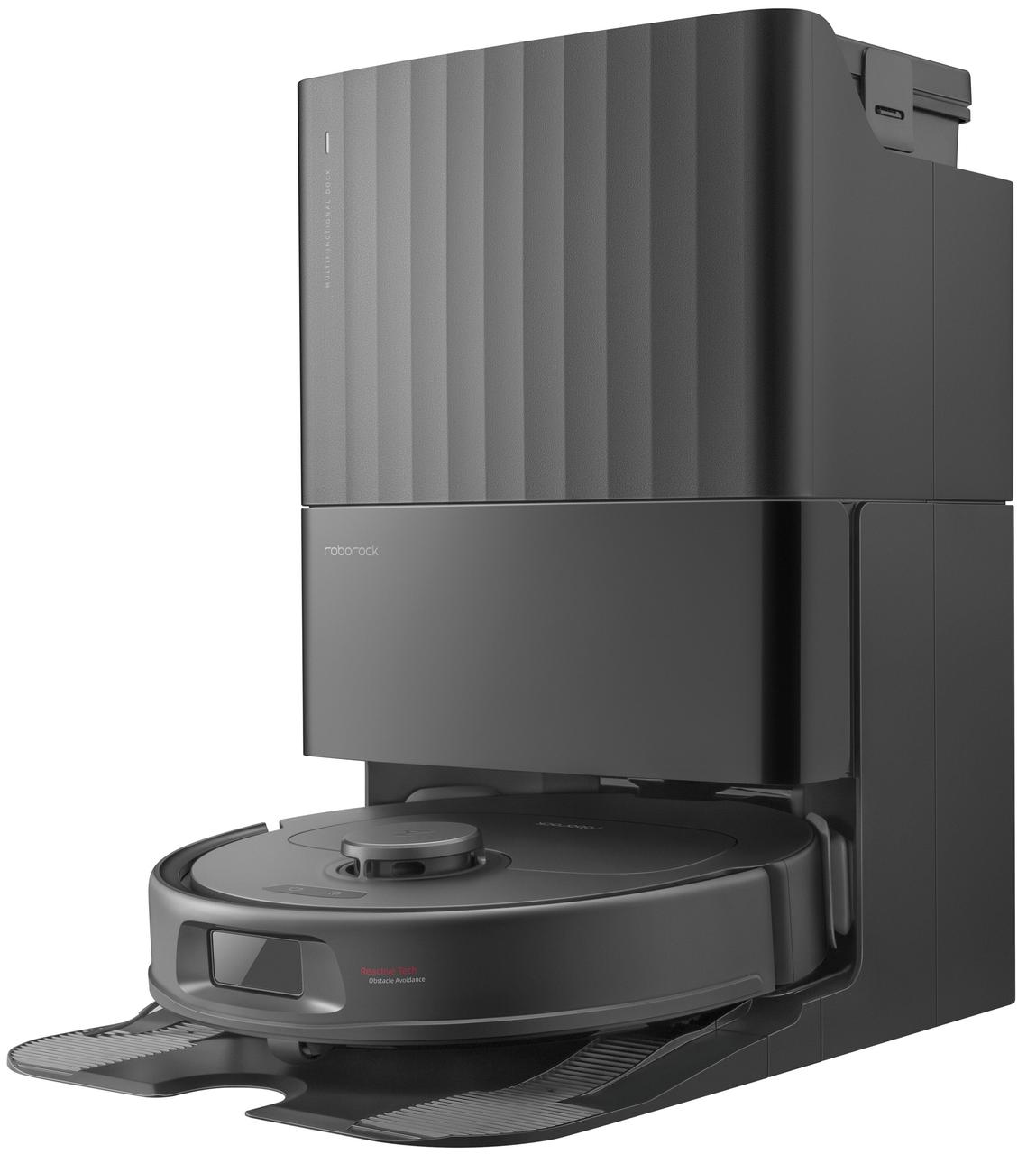 Робот-пилосос з вологим прибиранням RoboRock Qrevo S Black