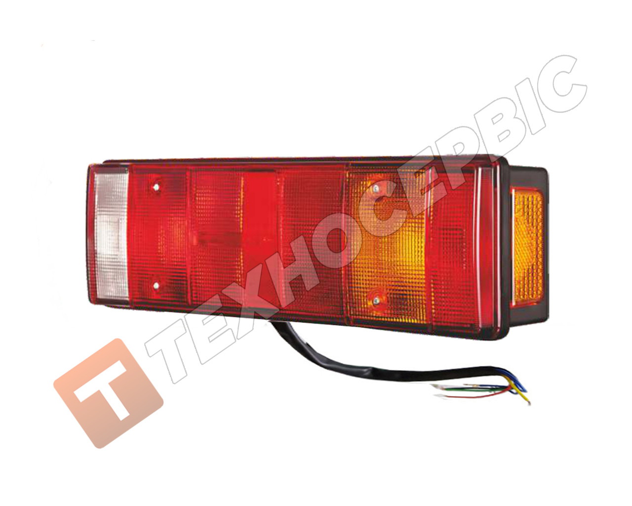 Ліхтар задній лівий ДАФ XФ-95 -СФ -ЛФ 1993-2005 г.в. кабель