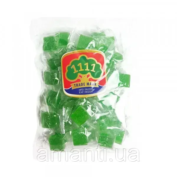 Мармелад зі смаком ківі кубики 500г, фото 1