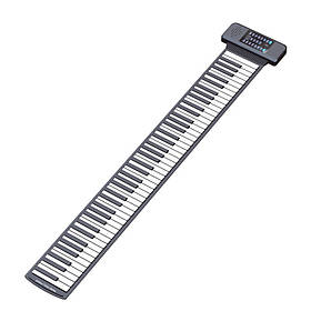 Roll Up Piano на 88 клавіш портативне складане піаніно для навчання гри вдома подорожей і виступів
