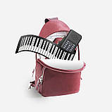 Roll Up Piano на 88 клавіш портативне складане піаніно для навчання гри вдома подорожей і виступів, фото 7