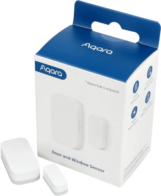 Датчик відчинення вікон і дверей Aqara T1 DW-S03D, фото 1
