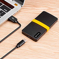 Зовнішній диск SSD 1TB KODAK X200, USB Type-C 3.1 1 Тб Чорний