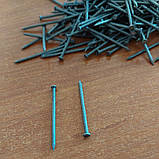 Цвяхи будівельні 1,5х30 мм високоякісні сталеві без покриття з пласкою головкою гладкий стержень DIN 1151, фото 5