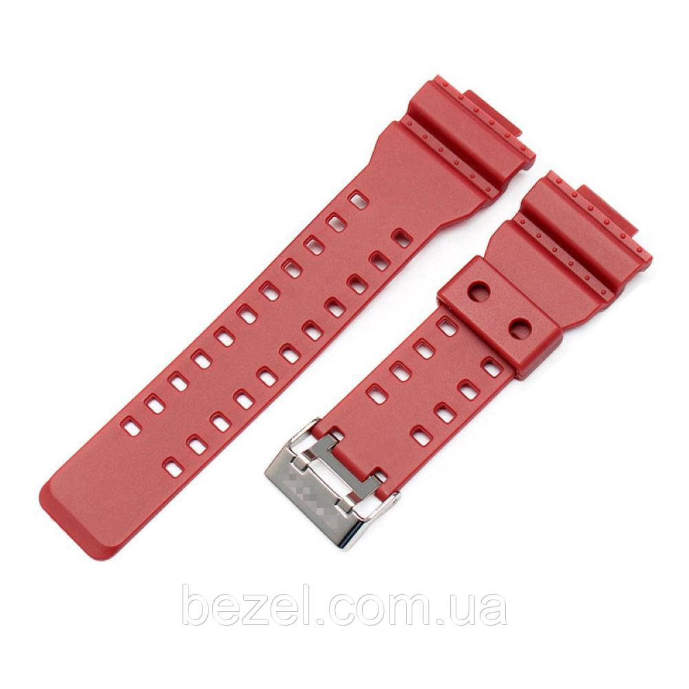 Ремінець для годинника CASIO GA-100, GA-110, GA-200, GD-100, G-8900, GA-100C, GAC-100, GR-8900A, GA-110MB, GA-120-1, фото 1