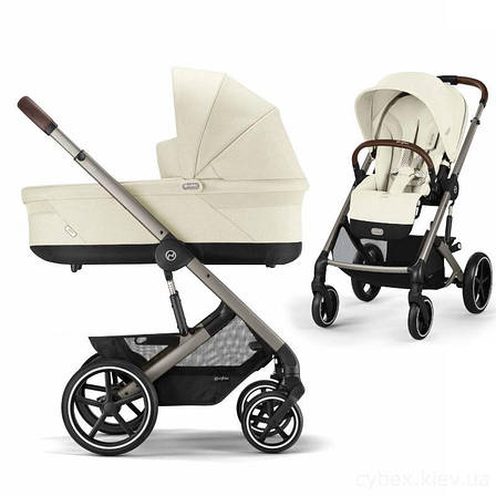 Коляска Cybex Balios S Lux Taupe 2 в 1 Seashell Beige 2025р., фото 1