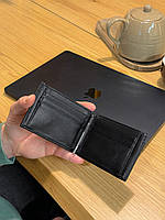 Чорний затискач для купюр Стильний матовий зажим для банкнот 78098, фото 9