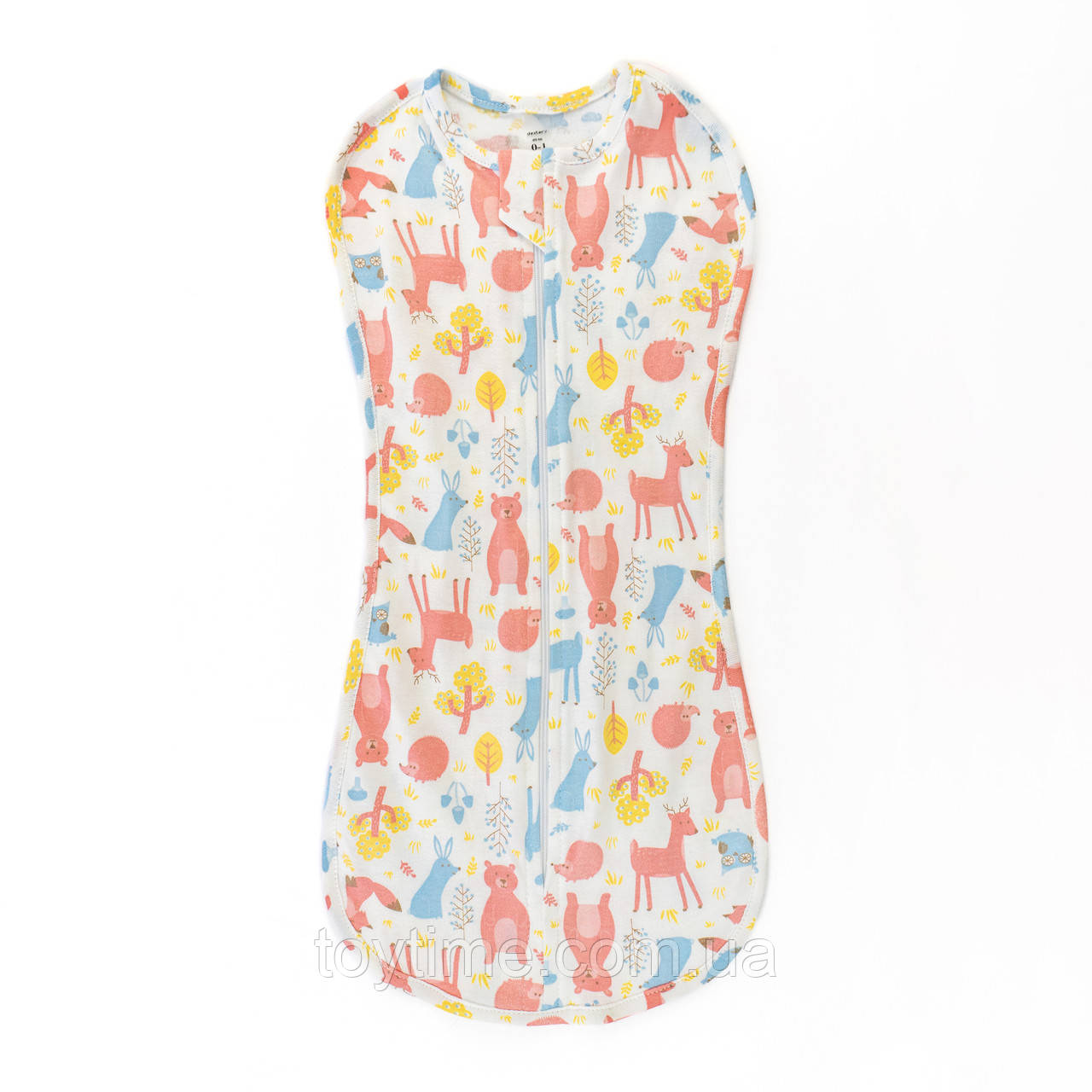 Пелюшка-кокон з інтерлока Spring forest блискавка, фото 1