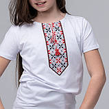 Футболка з вишивкою для дівчинки "Сила роду", фото 5