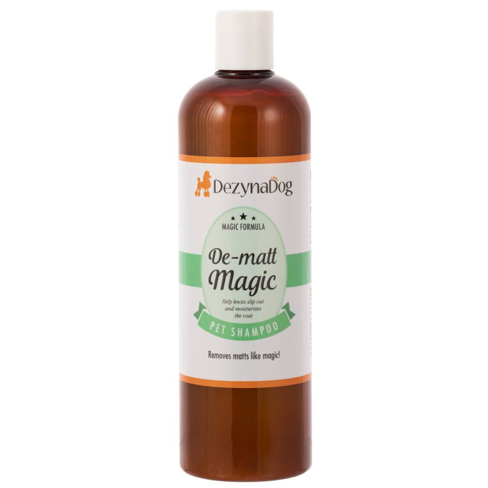 Шампунь для довгошерстих порід собак (від ковтунів) Dezynadog De-Matt Magic 500 мл, фото 1